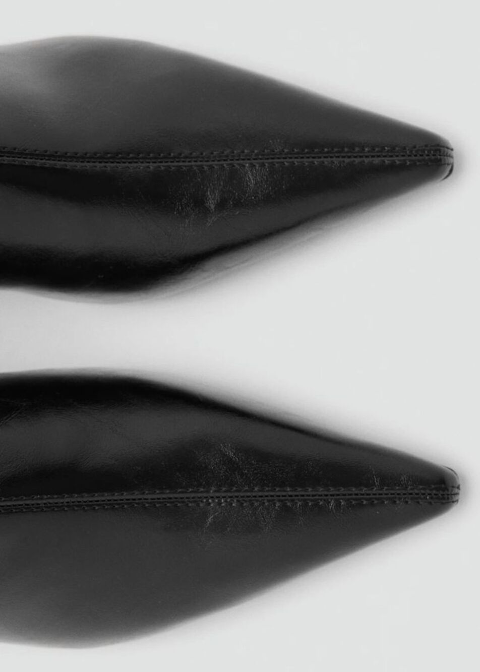 Mango MNG Pointed Toe Kitten Heel Ankle Boots Black Women Size 36 5.5-6 NWT - Picture 8 of 8